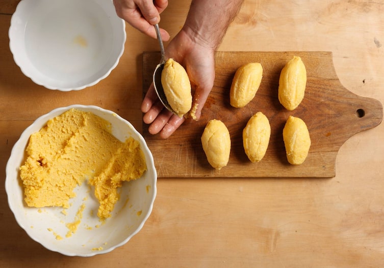 Hafaloab, Grießnocken, Beilage