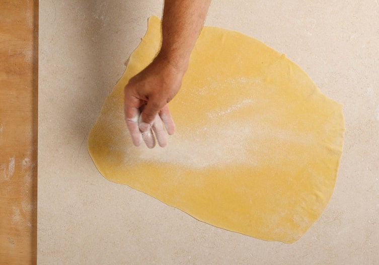 Teig, Nudelteig, Mehl