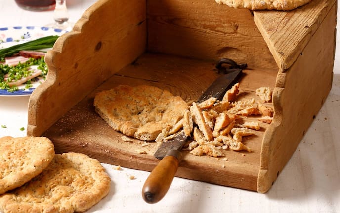 Brot, knusprig, Knäckebrot, Servus Rezept