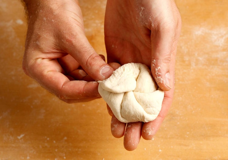 Teigling, Teig, Handsemmel, selber machen