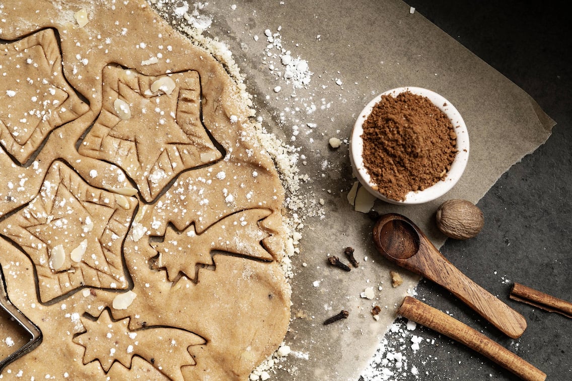 Keksteig mit Gewürzen