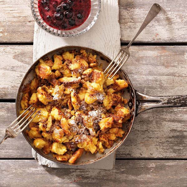 Kartoffelkratzed, Kompott, Kartoffelspeise, Erdäpfelgericht, Servus Rezept