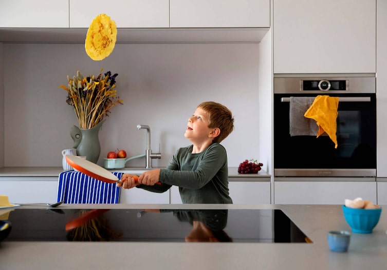 Palatschinkentorte, Palatschinke, Pfannkuchen, Palatschinken werfen, Servus Rezept