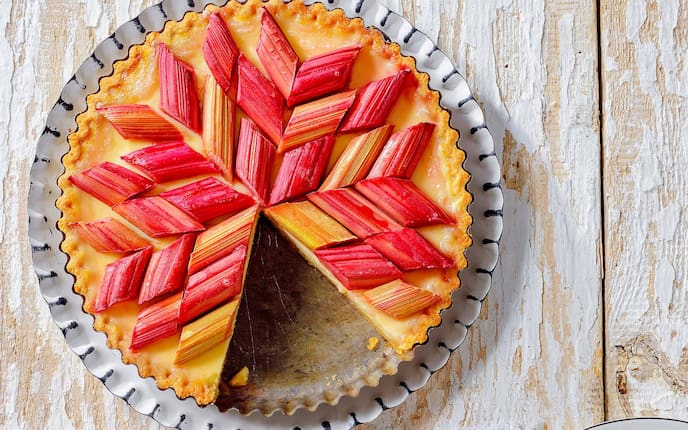 Rhabarberkuchen, Rhabarber, Kuchen, Nachspeise, Servus Rezept