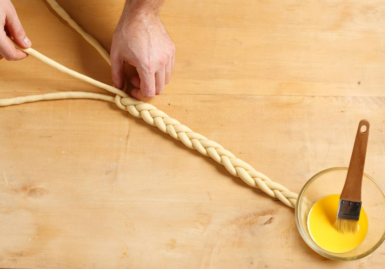 Ostern, Osterkorb, Teig