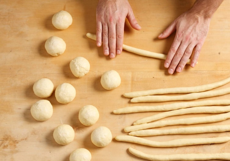 Teig, Osterkorb, Ostern