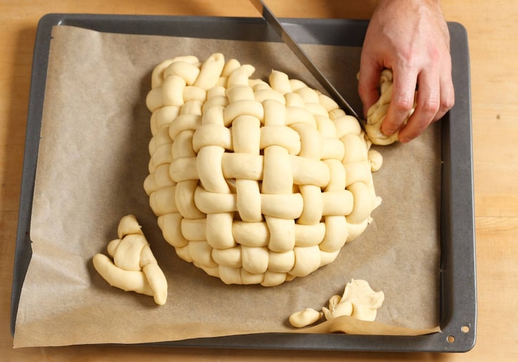 Korbgeflecht, Osterkorb, Teig, Ostern