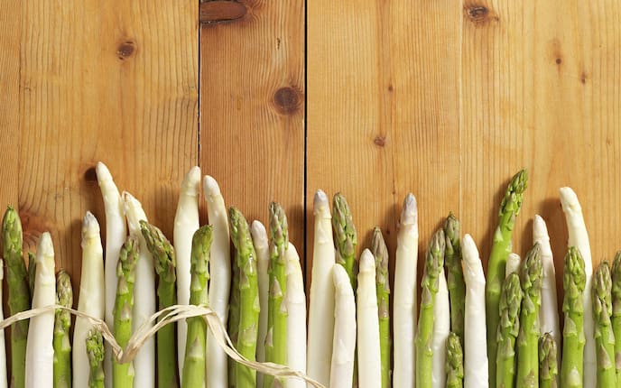Spargel-Rezepte, Spargel, grüner Spargel, weißer Spargel