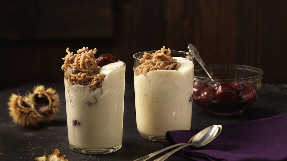 Bayerische Creme mit Maronipüree - Rezept - Servus Bayerische Creme mit Maronipüree - Rezept - Servus