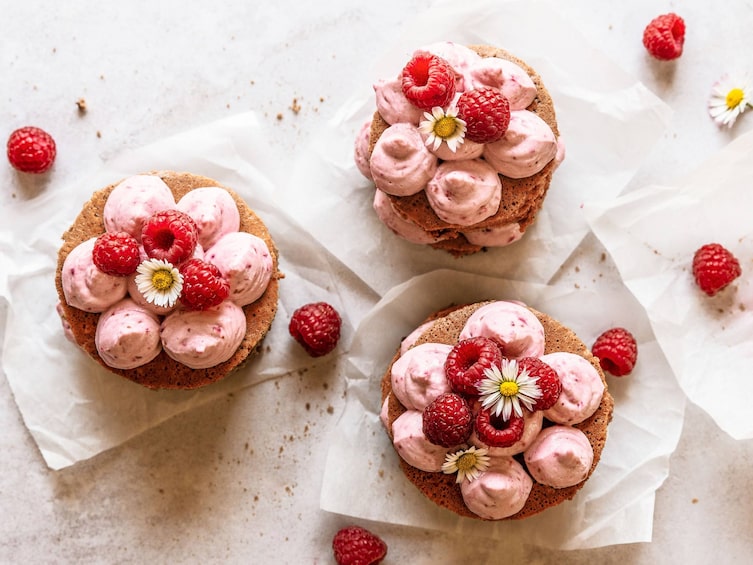 Himbeertörtchen, Christina Bauer, Kuchen, Torteletts