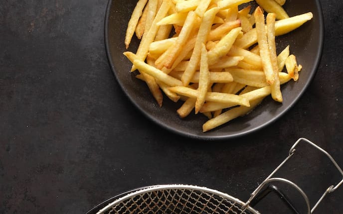 Pommes frites, Erdäpfel, Frittieren, Öl, Kartoffel, Servus Rezept