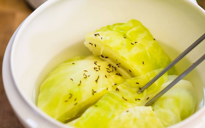 Krautkopf, Kraut, Kümmel