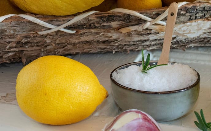 Salz, Zitrone, Zitronensalz, Gewürz, Servus Rezept