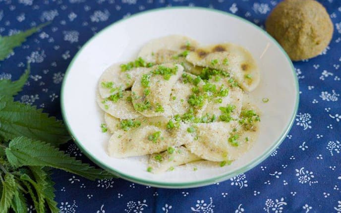 Brennnessel Schlutzkrapfen, Paula Bründl