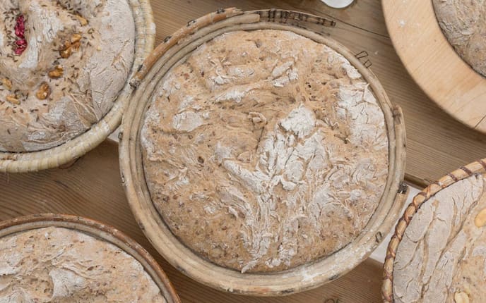 Sauermilchbrot, Brot, Form, Mehl