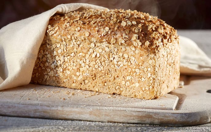 Dinkelbrot, Brot, Kastenbrot, selber backen, ohne Germ backen