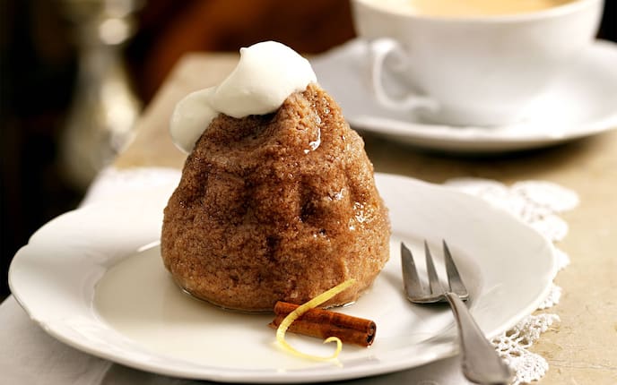 Bsoffener Kapuziner, Mehlspeise, Nachspeise, Schlagobers, Zimt, Omas Kochbuch, Servus Rezept