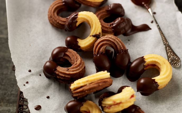 Dressierte Linzer, Backen, Weihnachten, Servus