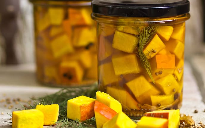 Eingelegter Kürbis (Bild: Peter Podpera)