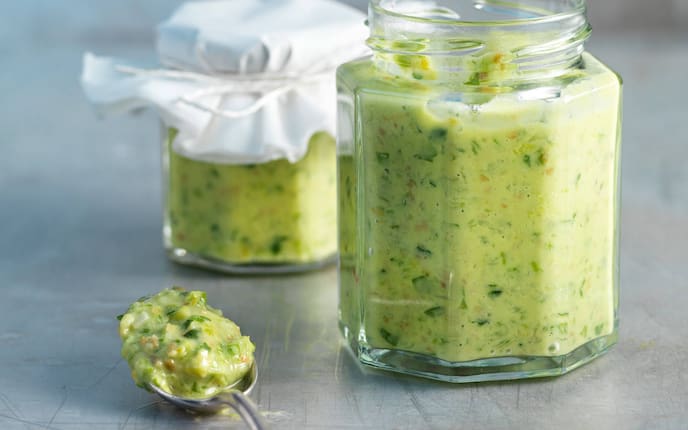 Endivien-Pesto, Endivienpesto, Endivien, Pesto, Pesto mit Endiviensalat, Pesto-Rezept, Servus-Rezept