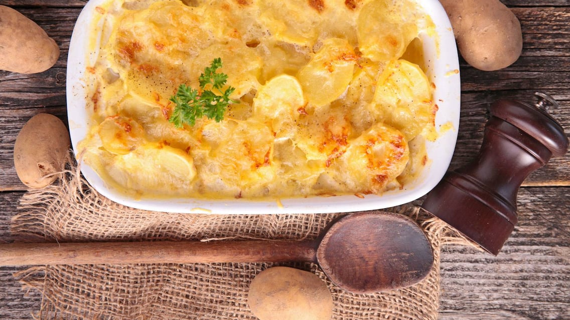Erdäpfelgratin - Rezept - Servus