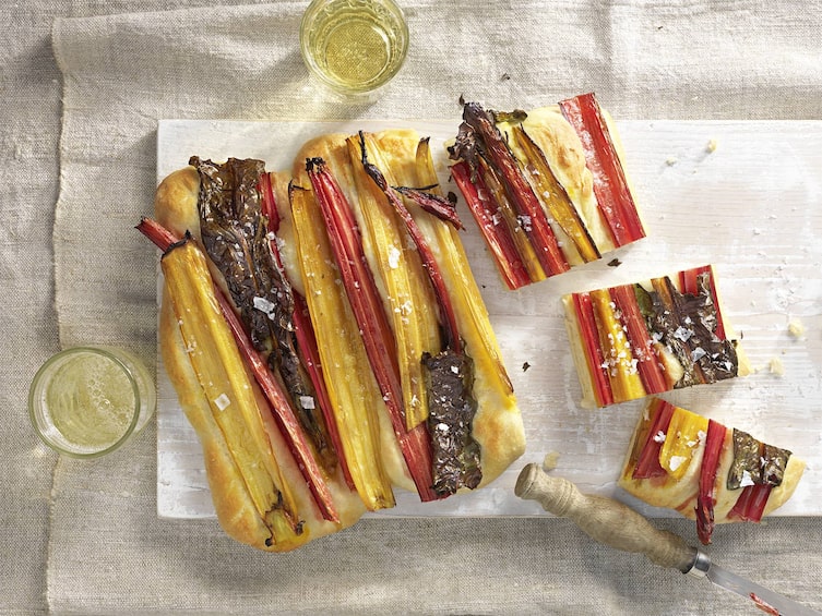 Fladenbrot, Mangold, Servus Rezept