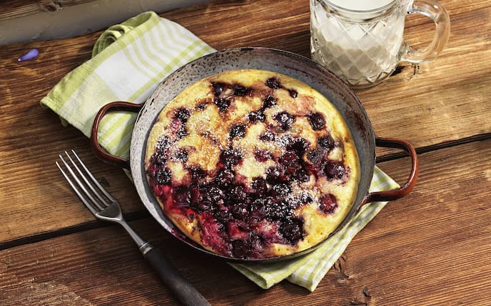 Flenggen mit Moosbeeren (Bild: Eisenhut & Mayer)