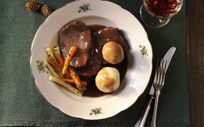 Fränkischer Sauerbraten (Bild: Eisenhut & Mayer)
