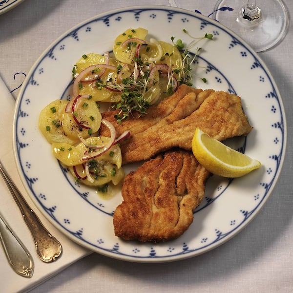 Gebackener Karpfen, Rezept