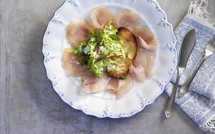 Gebeizter Huchen, Fisch, Rezept, Servus