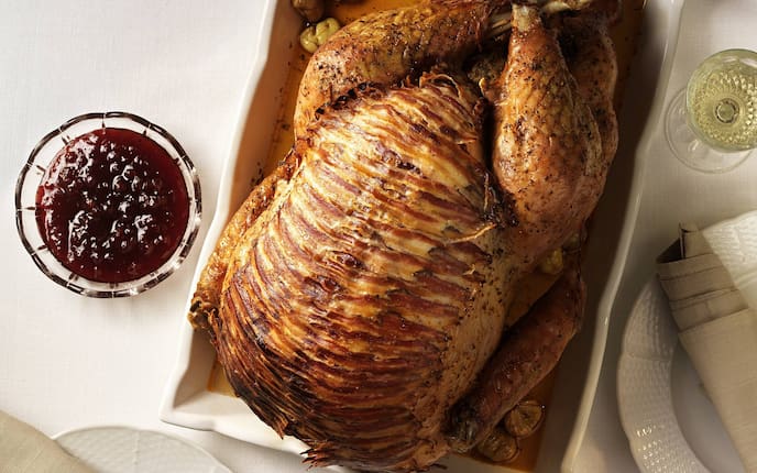 Gefüllter Truthahn mit ... - 4:00 h - Rezept - Servus