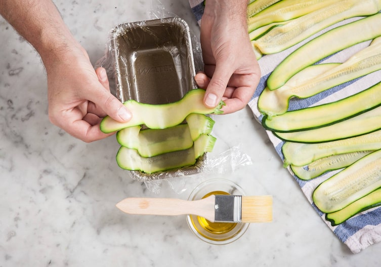 Gemüseterrine, Gemüse-Terrine, vegetarische Terrine, Terrine