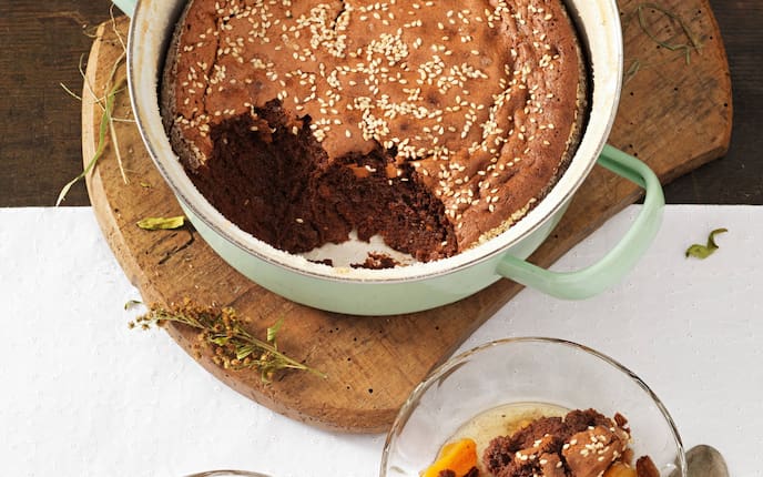 Gestockte Schokolade, Schokoladenkuchen, Schoko-Kuchen, Kuchen-Rezept, Servus-Rezept