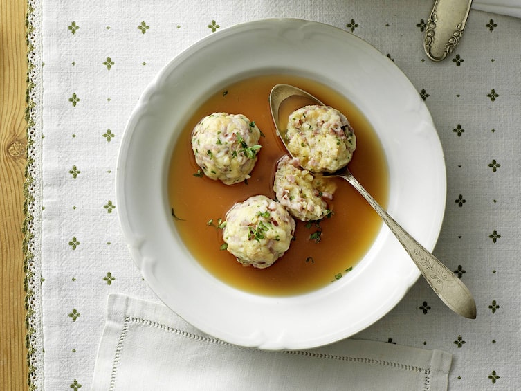 Glantaler Montagknödel, Suppeneinlage, Suppe, Knödel, Vorspeise, Hauptspeise, Servus Rezept