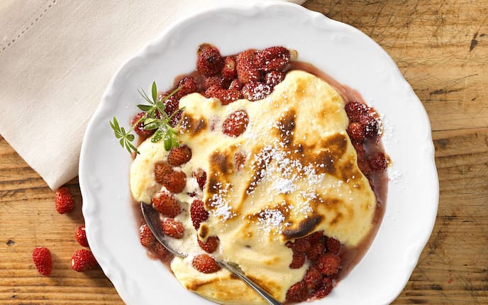Gratinierte Walderdbeeren (BIld: Eisenhut & Mayer)