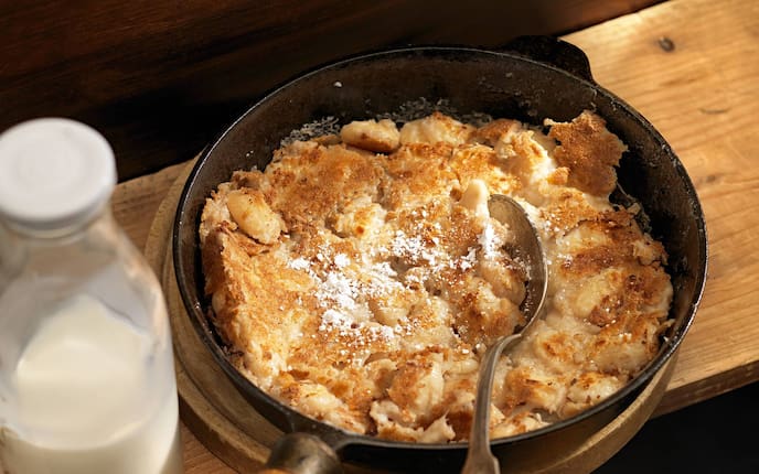 Bohnensterz, Heidensterz, Sterz, Hausmannskost, Milch, Servus Rezept