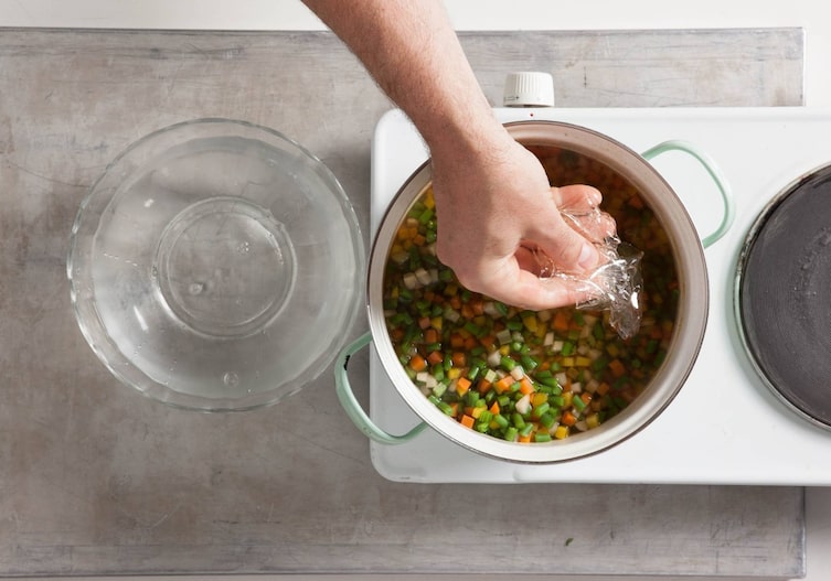 Gelatine, Sud, Gemüse, Topf, Wasser