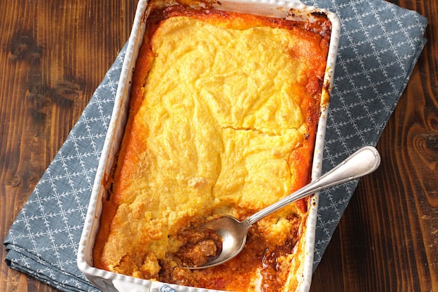 Polenta-Auflauf mit Fleisch und Speck - 2:30 h - Rezept - Servus