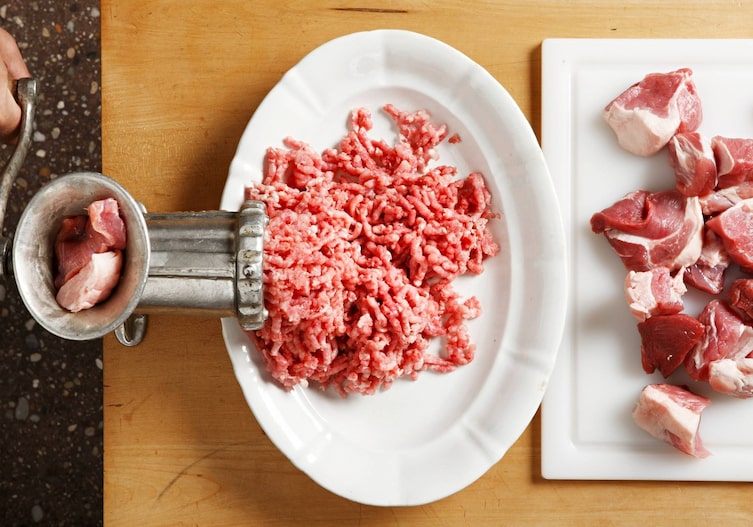 Fleisch, Fleischwolf, Faschiertes