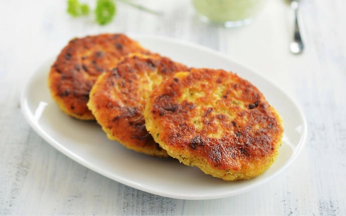 Gemüselaibchen mit Käse und Karfion