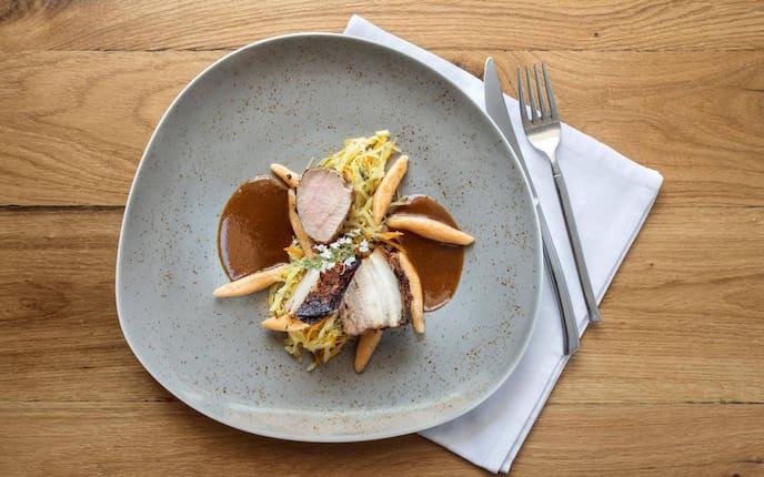 Schwein, Weideschwein, Sauce, Schupfnudeln, Kraut, Servus Rezept, Hauptspeise