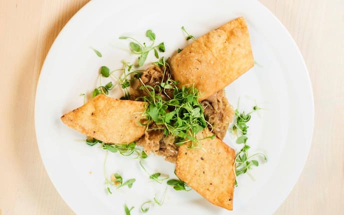 Etztolar Hosnar, Sauerkraut, Kräuter, Hauptspeise, Servus Rezept