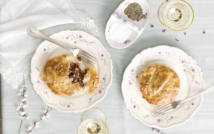 Genueser Pastete, Kalbfleisch, Rezept