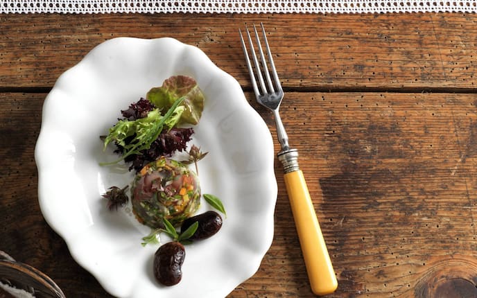 Käferbohnen, Sulz mit Wurzelgemüse, Vorspeise, Servus Rezept