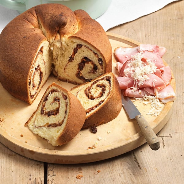 Kärntner Reindling, Reindling, Germkuchen, Kuchen mit Germ, Osterjause
