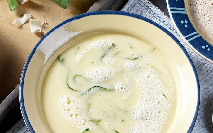 Pastinaken-Mangold-Suppe, Pastinaken-Suppe, Suppe mit Pastinake, Suppen-Rezept, Servus-Rezept