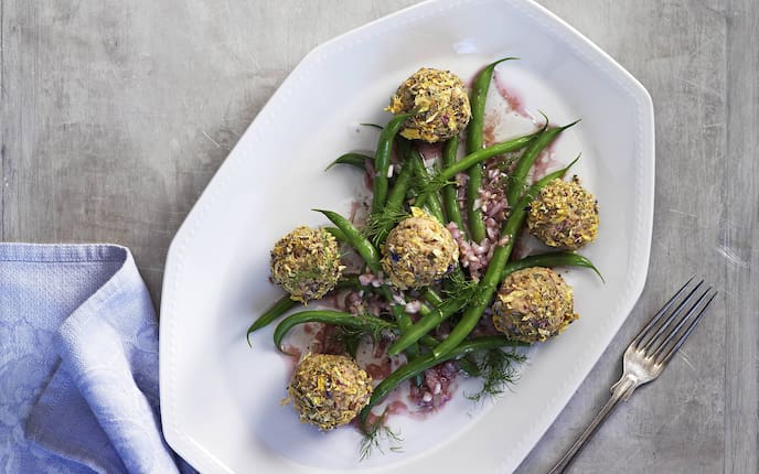 Karpfenkugerl, Fisch, Rezept, Servus