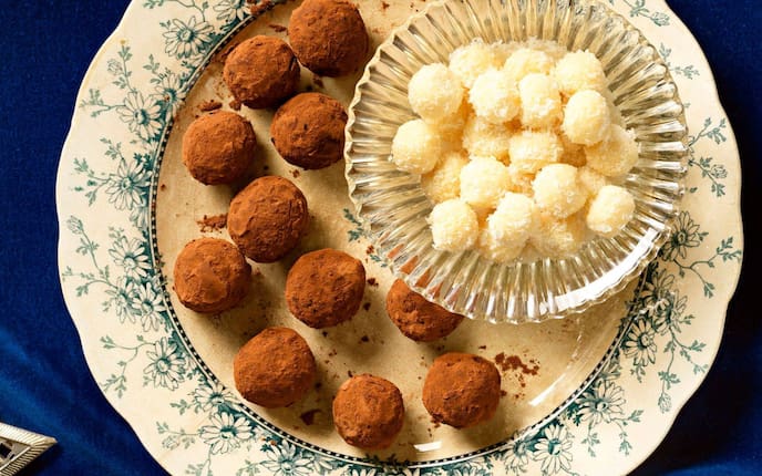 Rumkugeln, Kekse, Plätzchen, Weihnachten, Advent, Christina Bauer, Rezept, Servus Rezept