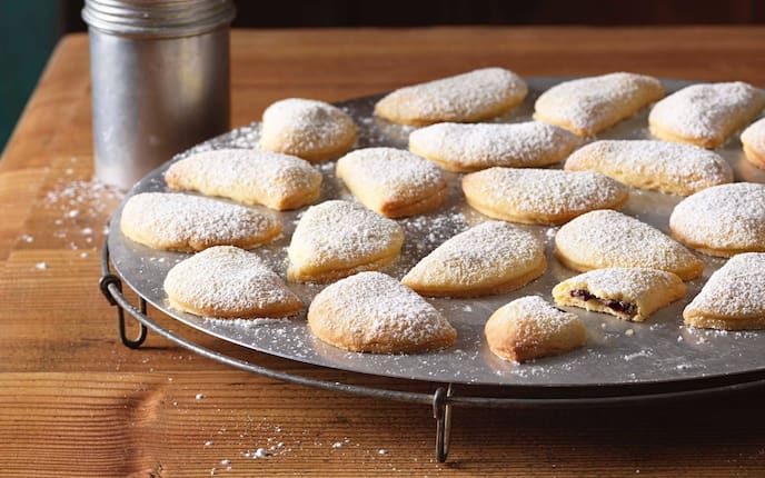 Powidlbäckerei, Powidltascherl, Kekse, Weihnachtsbäckerei, Weihnachtskekse, Nachspeise, Servus Rezept