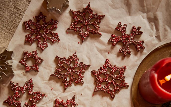 Schokosterne, Zuckerkugerl, Kekse, Plätzchen, Weihnachten, Servus Rezept